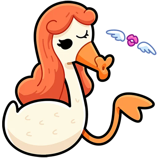 😘 Стикер «Дикие гусыни Без Текста» для Telegram