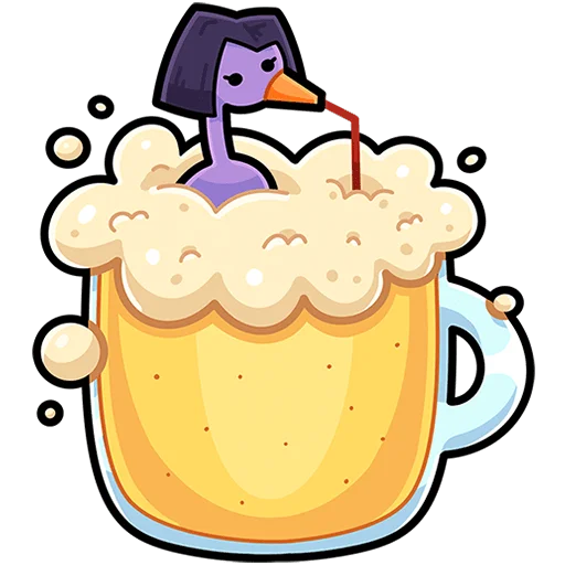🍺 Стикер «Дикие гусыни Без Текста» для Telegram