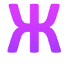 💜 Эмодзи «wildberries - фиолетовые буквы» для Telegram