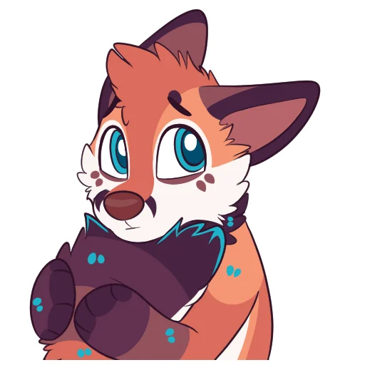 😞 Стикер «Wilde Fox» для Telegram