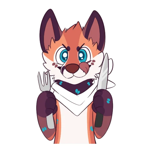 🤤 Стикер «Wilde Fox» для Telegram