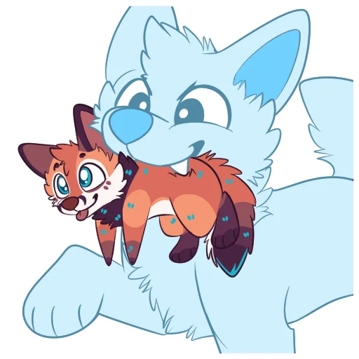 😁 Стикер «Wilde Fox» для Telegram