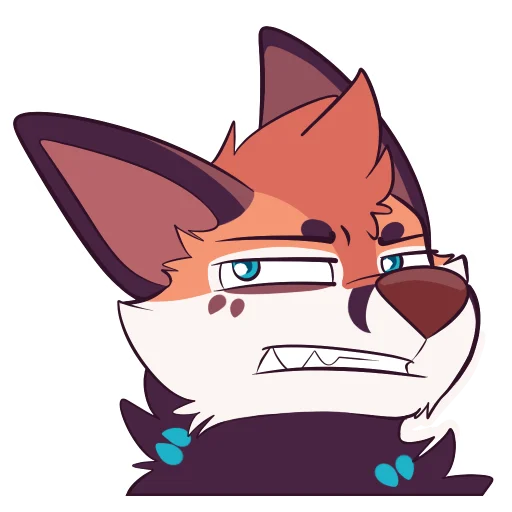 😬 Стикер «Wilde Fox» для Telegram