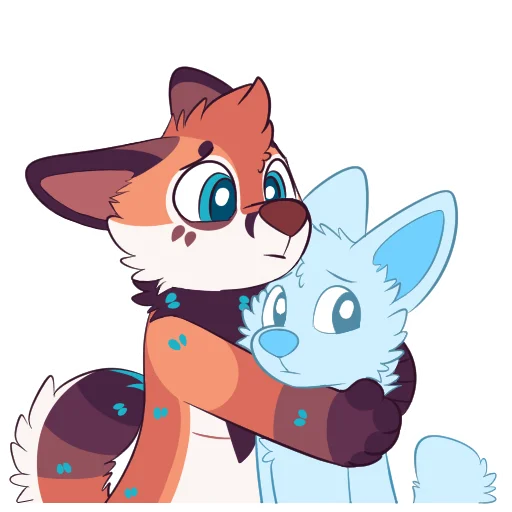 😔 Стикер «Wilde Fox» для Telegram