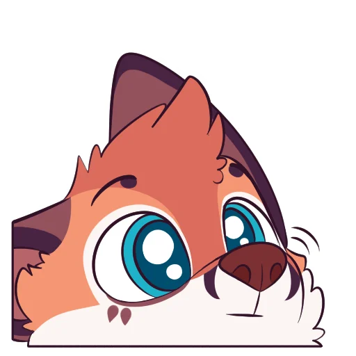 👃 Стикер «Wilde Fox» для Telegram
