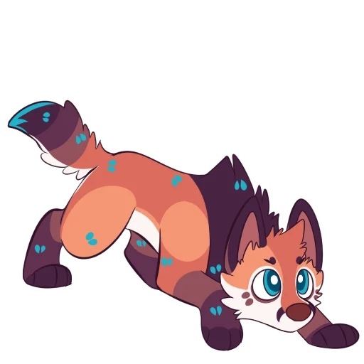 👀 Стикер «Wilde Fox» для Telegram