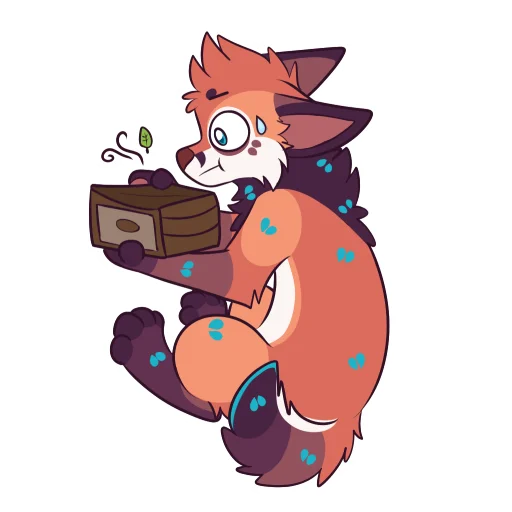 💵 Стикер «Wilde Fox» для Telegram