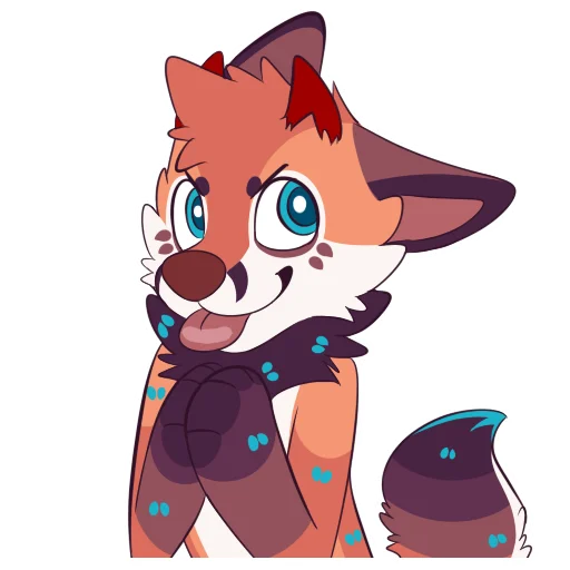 😈 Стикер «Wilde Fox» для Telegram