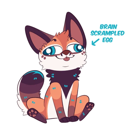 🤪 Стикер «Wilde Fox» для Telegram