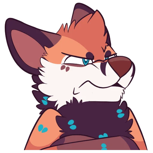 😠 Стикер «Wilde Fox» для Telegram