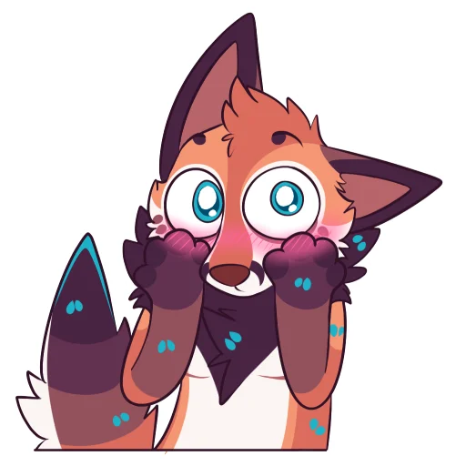 😳 Стикер «Wilde Fox» для Telegram