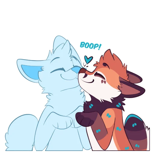Стикерпак Wilde Fox для Telegram
