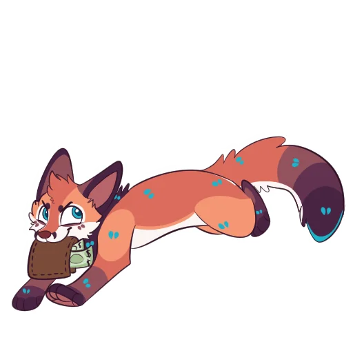 💵 Стикер «Wilde Fox» для Telegram