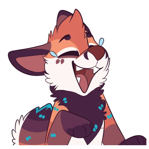😂 Стикер «Wilde Fox» для Telegram