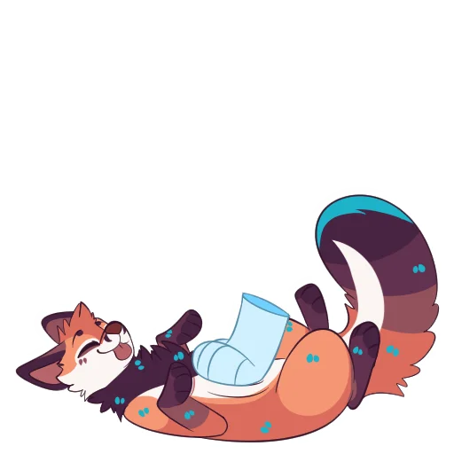 😄 Стикер «Wilde Fox» для Telegram