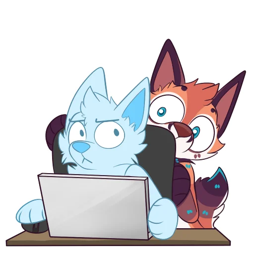 👀 Стикер «Wilde Fox» для Telegram
