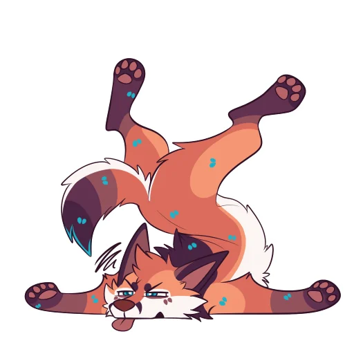 😑 Стикер «Wilde Fox» для Telegram