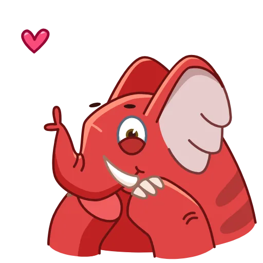 😘 Стикер «Elefun» для Telegram