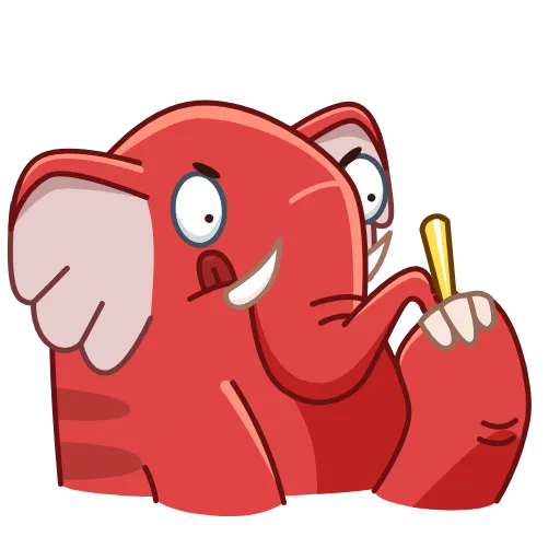 🖕 Стикер «Elefun» для Telegram