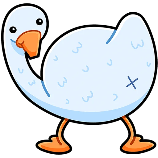 Стикерпак Дикие гуси Без Текста для Telegram