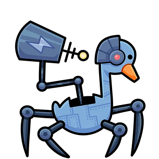 🤖 Стикер «Дикие гуси Без Текста» для Telegram