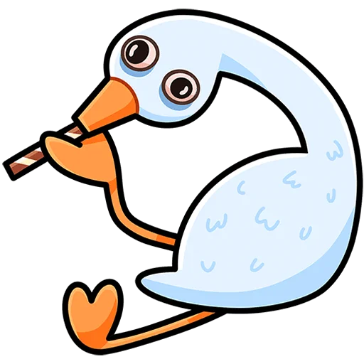 🚬 Стикер «Дикие гуси Без Текста» для Telegram