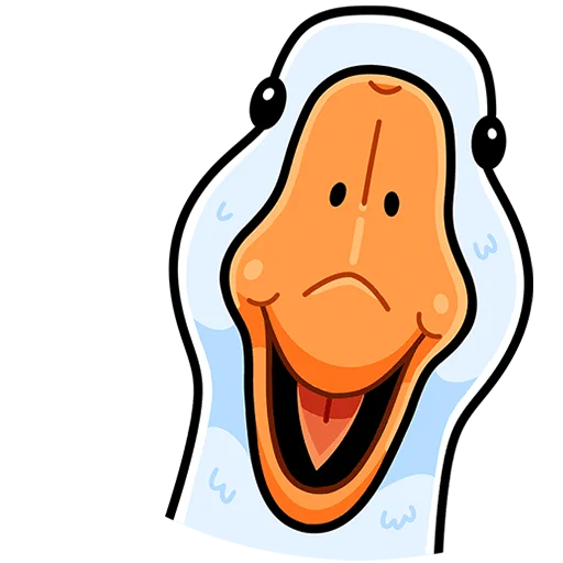 😄 Стикер «Дикие гуси Без Текста» для Telegram