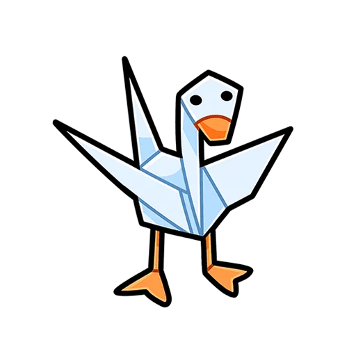 😎 Стикер «Дикие гуси Без Текста» для Telegram
