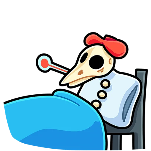 🤒 Стикер «Дикие гуси Без Текста» для Telegram