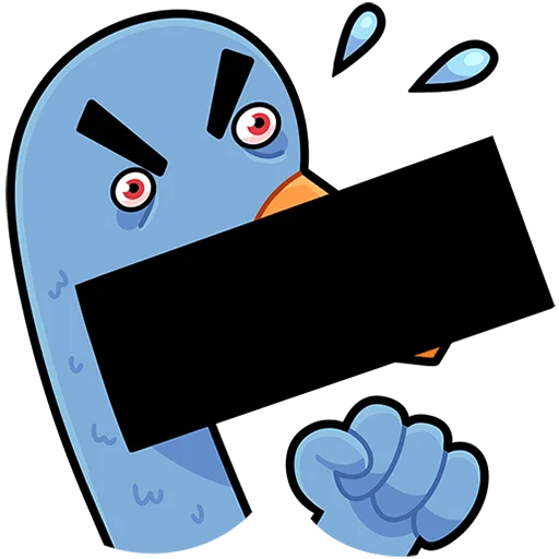 🤬 Стикер «Дикие гуси Без Текста» для Telegram