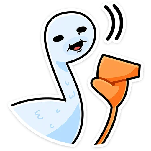 🙂 Стикер «Дикие гуси» для Telegram