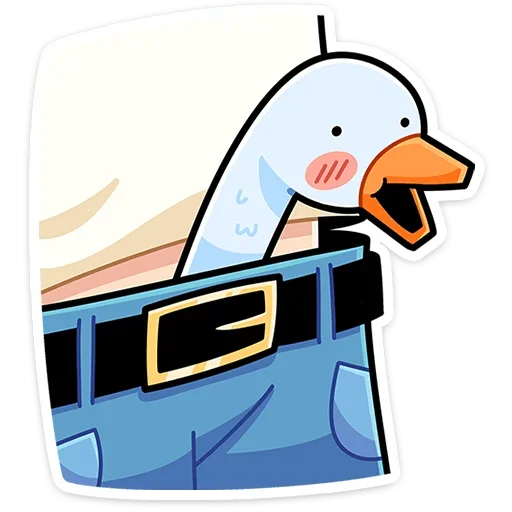 😳 Стикер «Дикие гуси» для Telegram