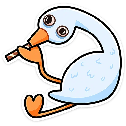 🚬 Стикер «Дикие гуси» для Telegram