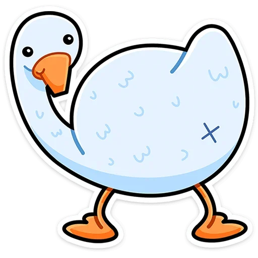 🤨 Стикер «Дикие гуси» для Telegram