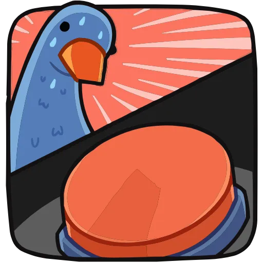 😰 Эмодзи «Дикие гуси» для Telegram