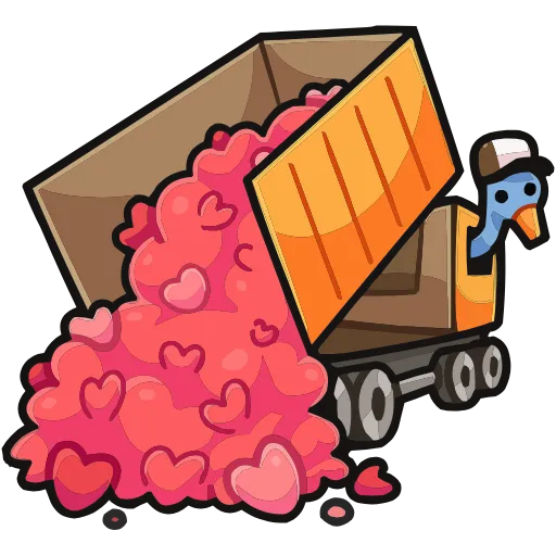 💕 Эмодзи «Дикие гуси» для Telegram