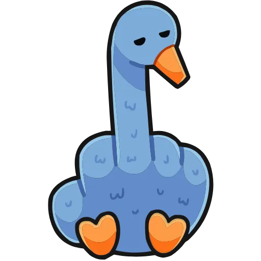 🖕 Эмодзи «Дикие гуси» для Telegram