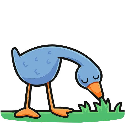 🌿 Эмодзи «Дикие гуси» для Telegram