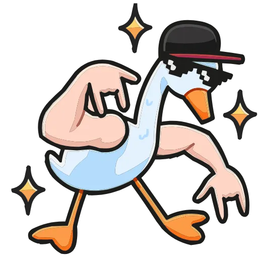 🤟 Эмодзи «Дикие гуси» для Telegram