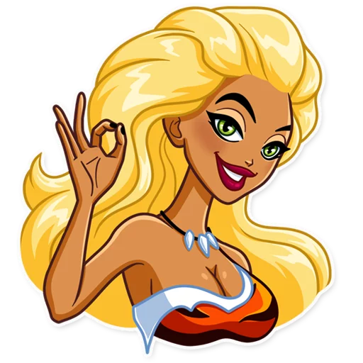 👌 Стикер «Wild Woman» для Telegram