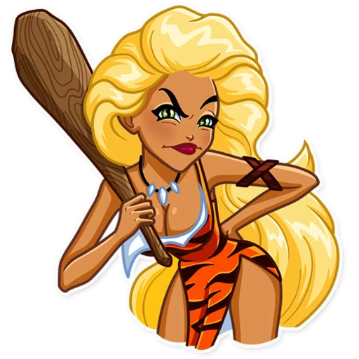🤨 Стикер «Wild Woman» для Telegram