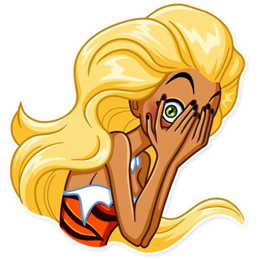 🙈 Стикер «Wild Woman» для Telegram