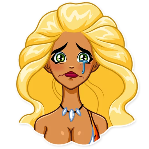 😢 Стикер «Wild Woman» для Telegram
