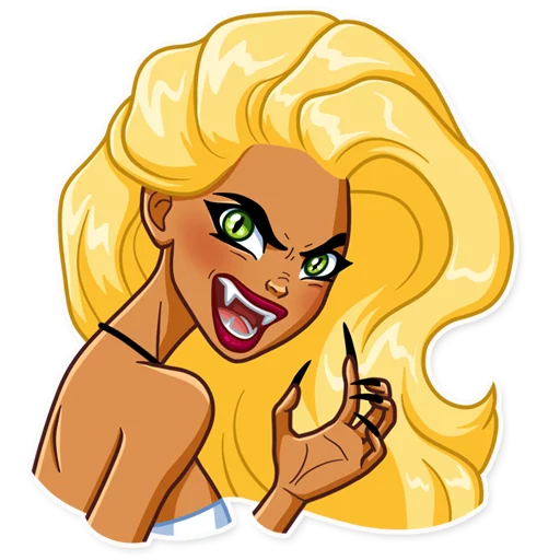 😠 Стикер «Wild Woman» для Telegram