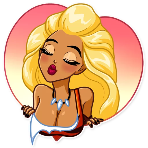 💋 Стикер «Wild Woman» для Telegram