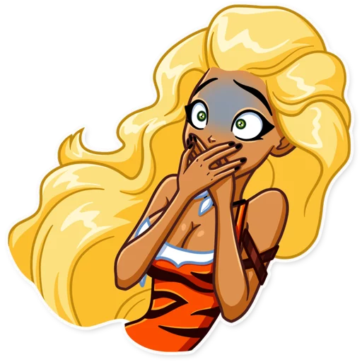 😨 Стикер «Wild Woman» для Telegram