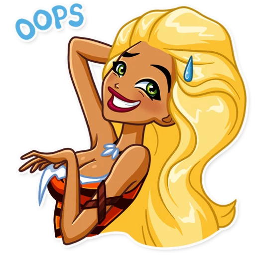😅 Стикер «Wild Woman» для Telegram