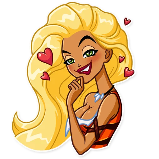🤤 Стикер «Wild Woman» для Telegram