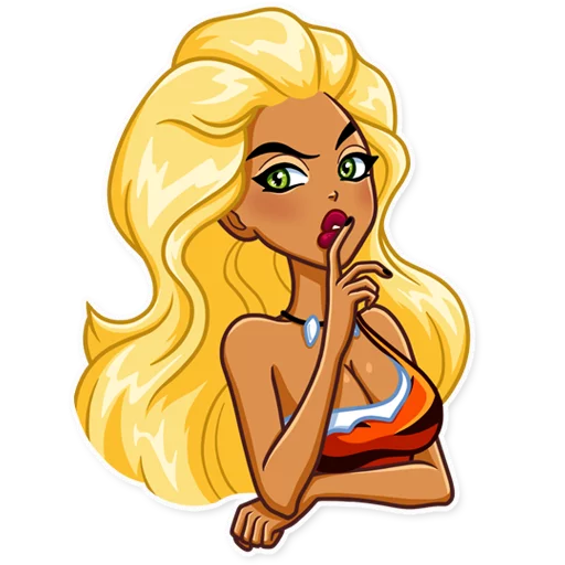 🤔 Стикер «Wild Woman» для Telegram