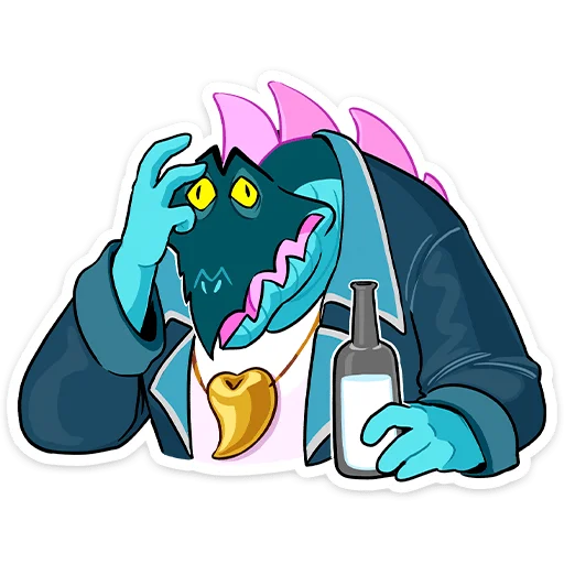 🍺 Стикер «Уильям» для Telegram